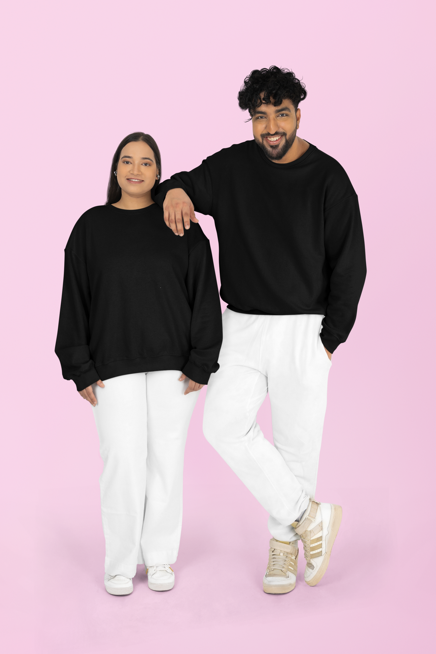 Black Snowsoft Unisex Sweatshirt