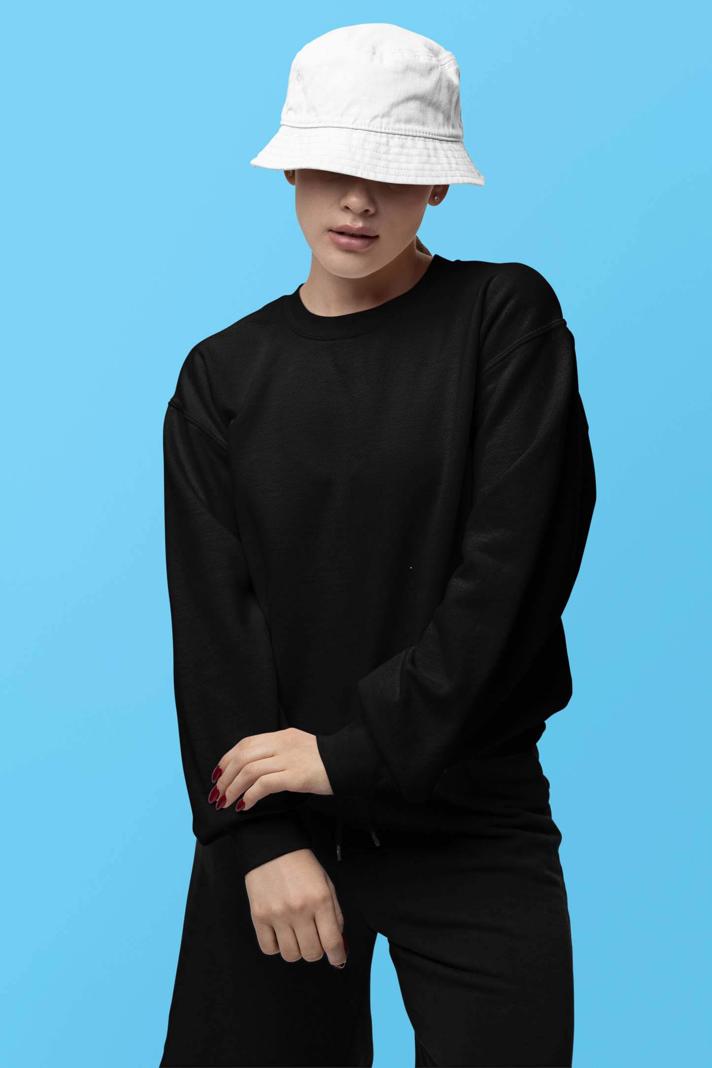Black Snowsoft Unisex Sweatshirt