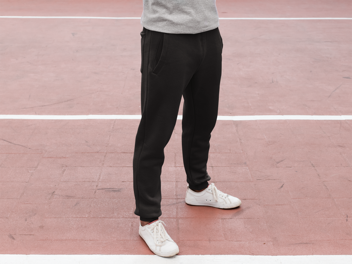 Black Men TerrySoft Sweat Jogger