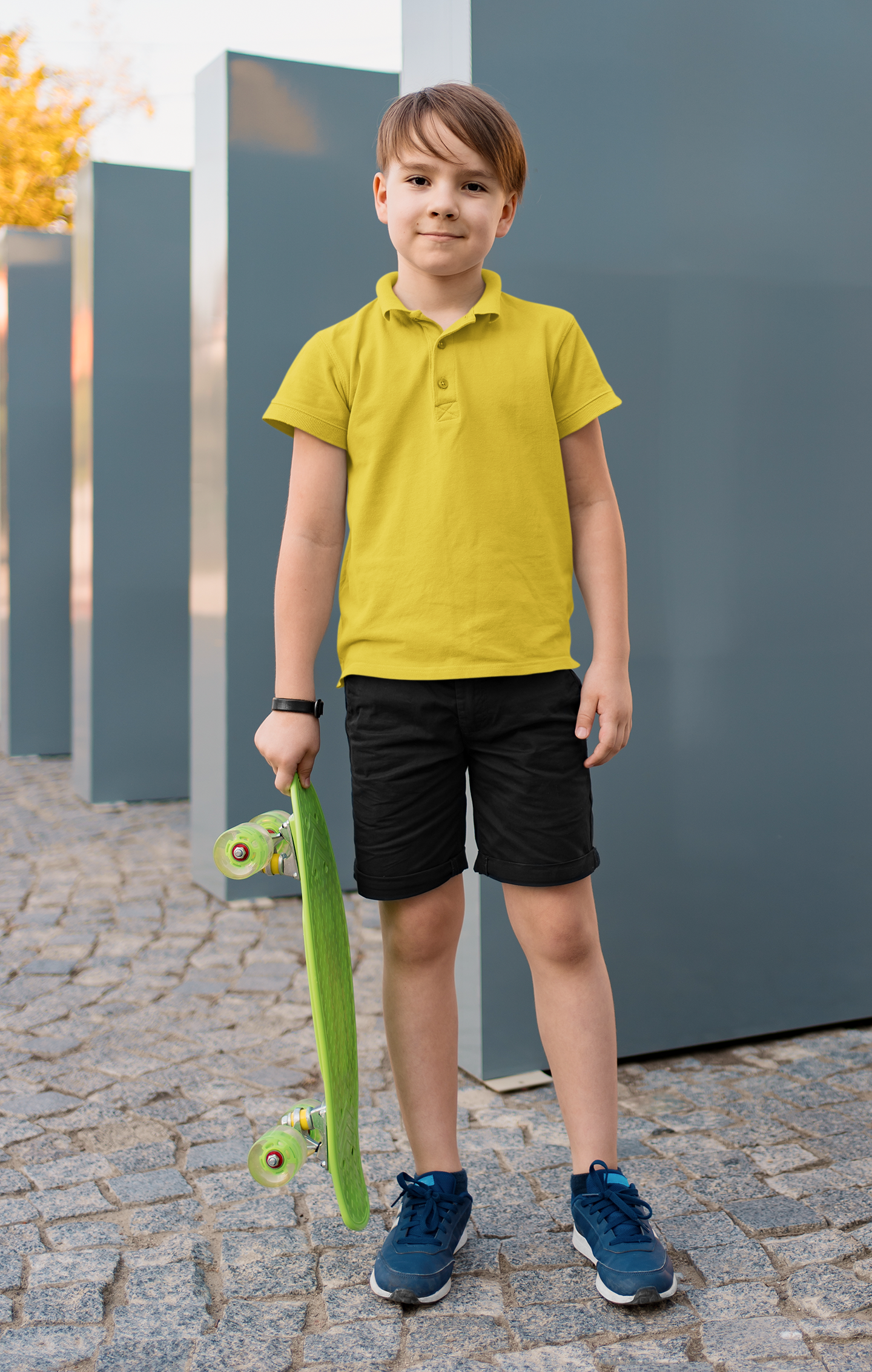 Yellow Kids premium Toddler Polo