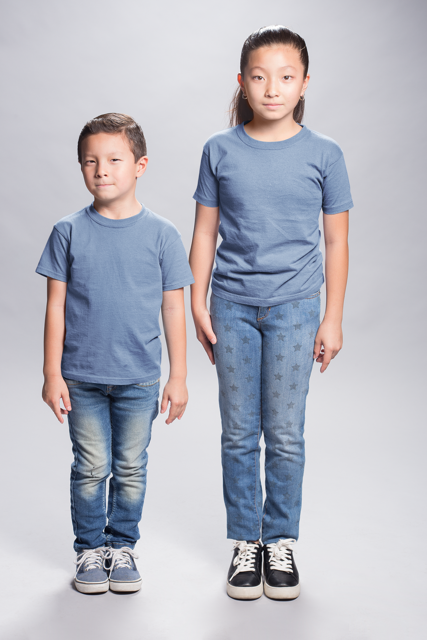 Royal Blue Kids Premium 160 Round Neck