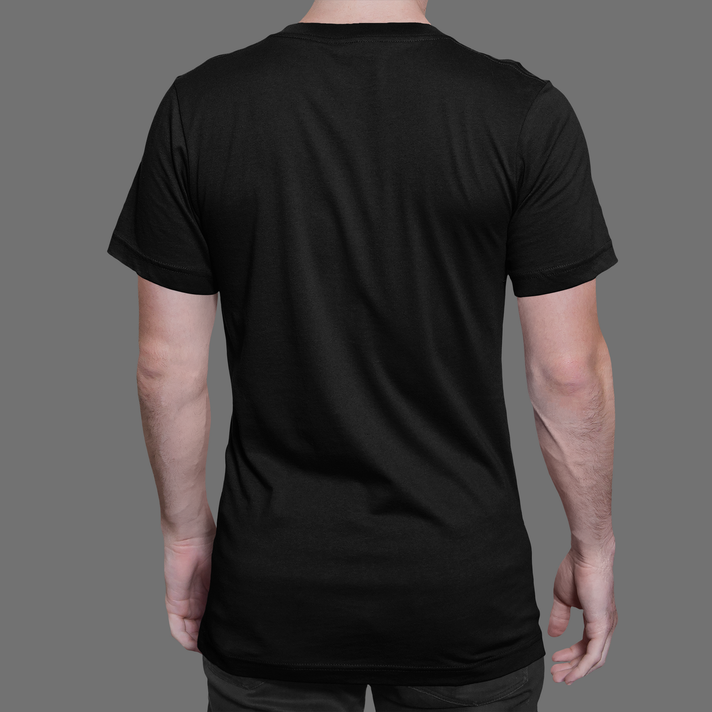 Black Platinum 180 GSM Unisex Round Neck