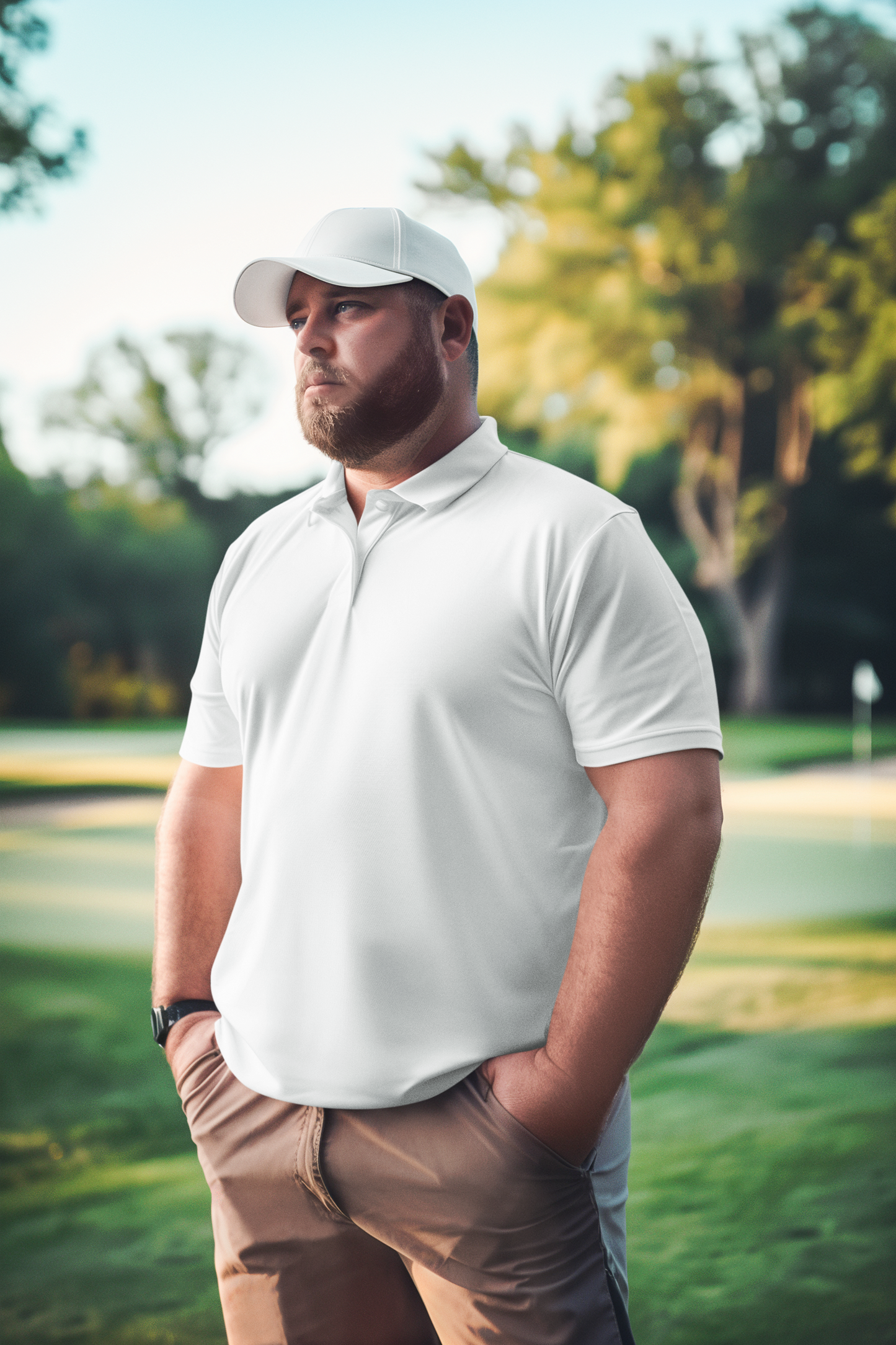 White Plus Polo Unisex Polo
