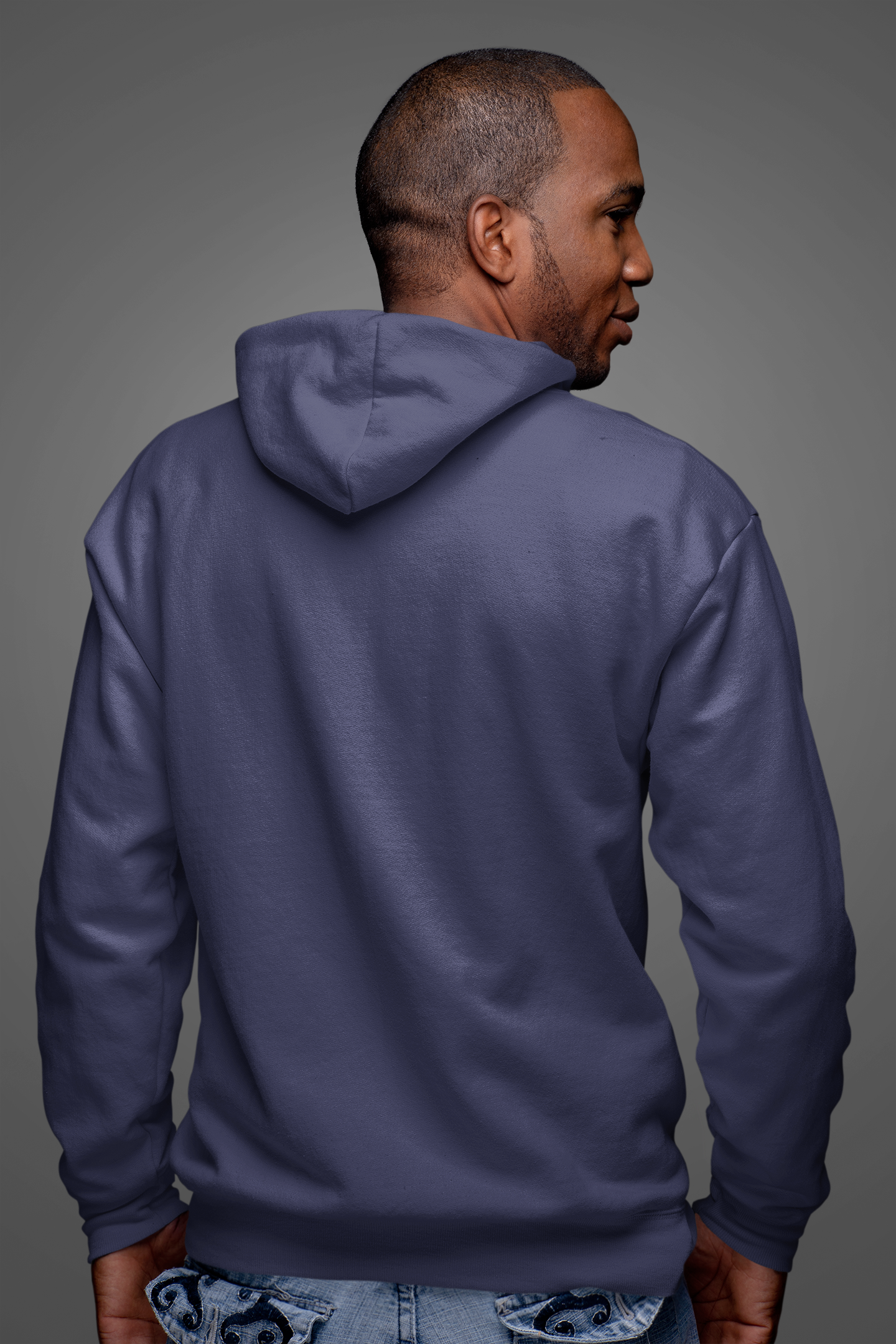 Navy Blue Snowsoft Unisex Zipper Hoodie