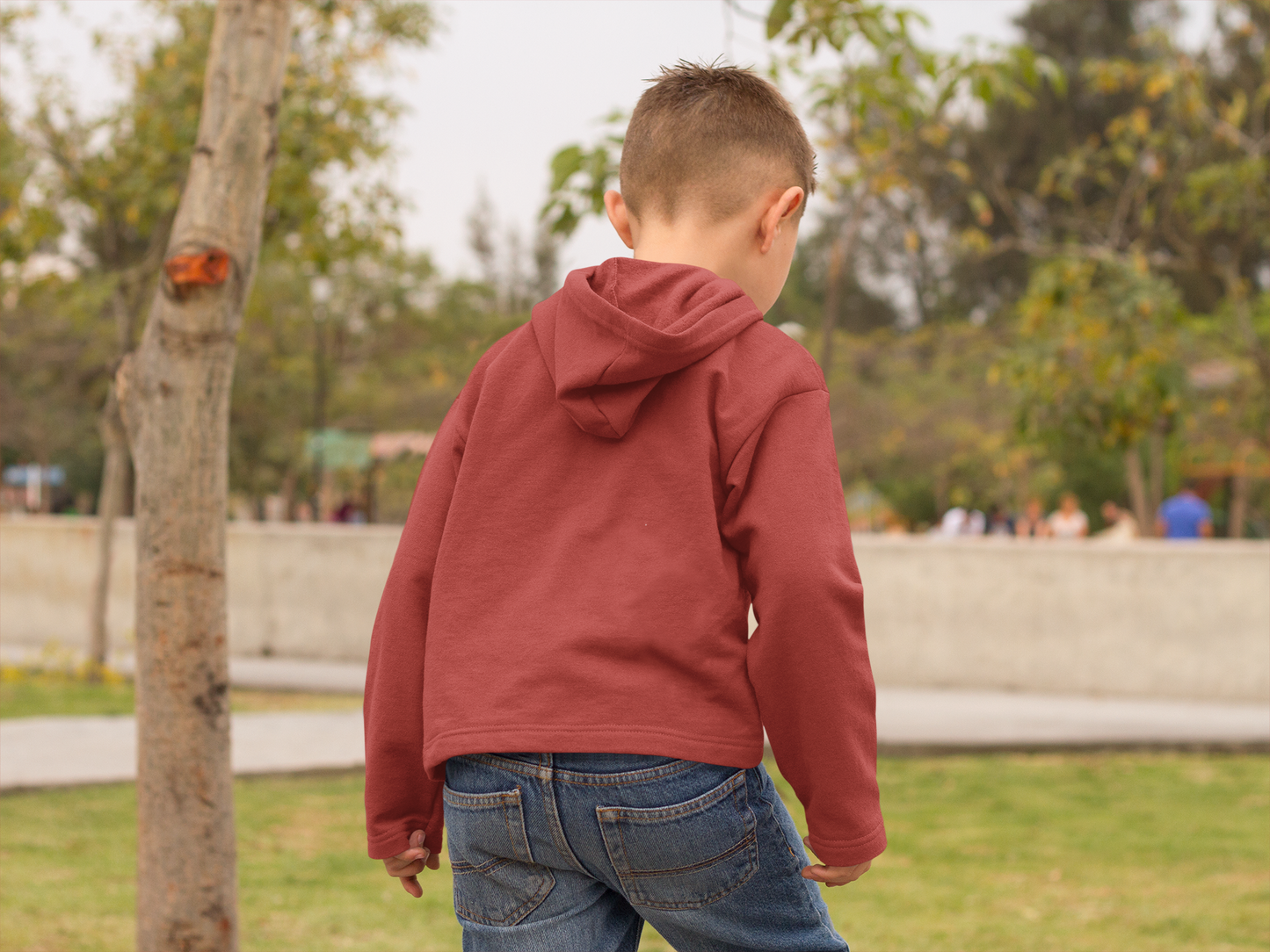 Red Kids premium Snowsoft Pullover Hoodie