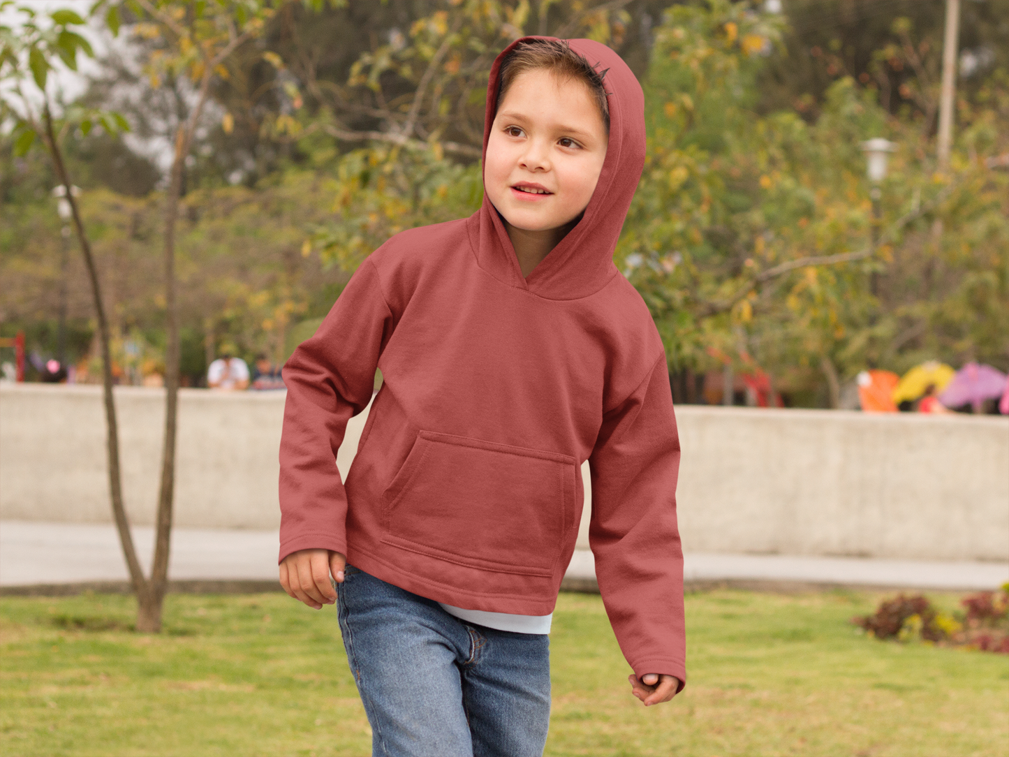 Red Kids premium Snowsoft Pullover Hoodie
