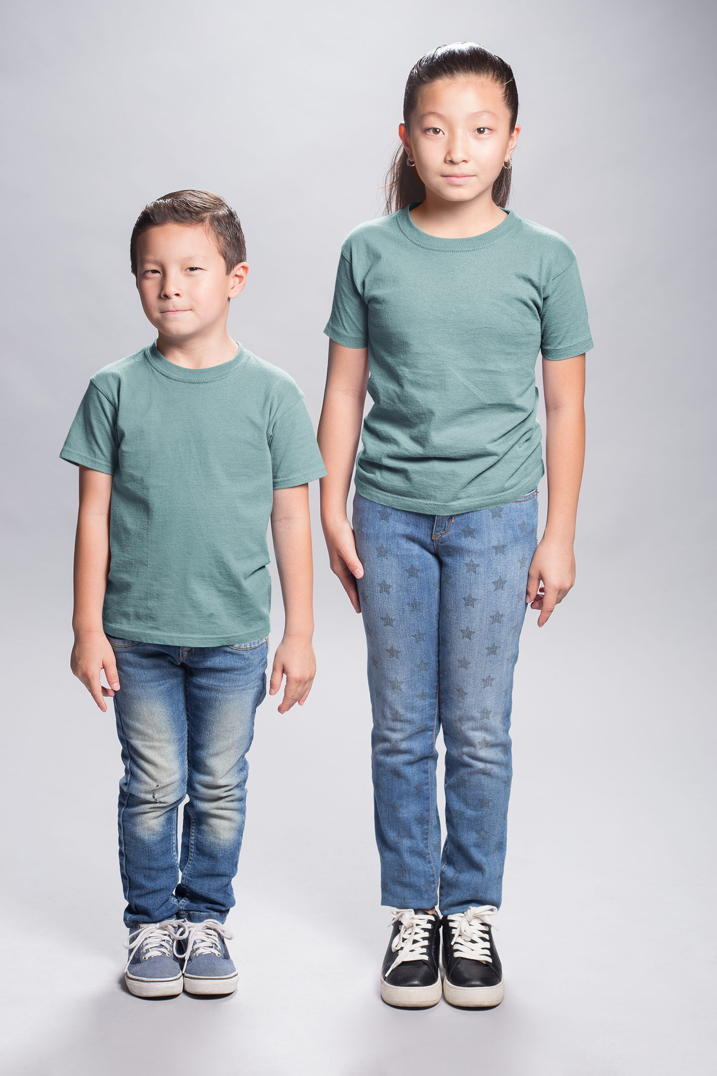 Teal Kids Premium 160 Toddler Round Neck