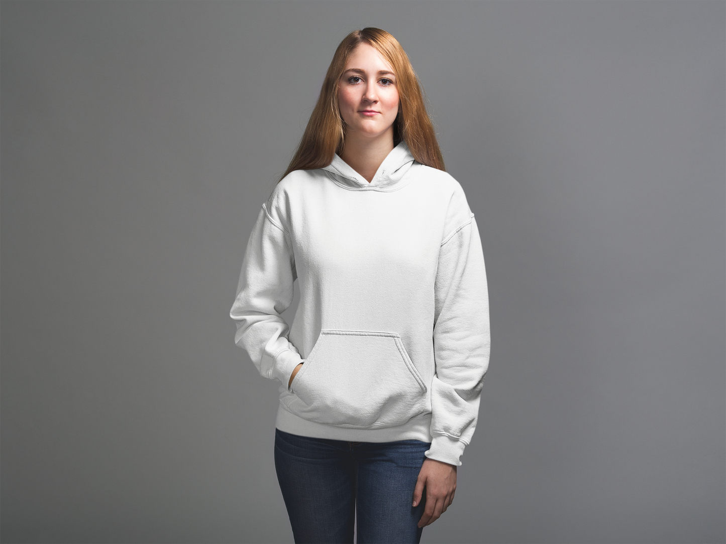 White Snowsoft Unisex Pullover Hoodie