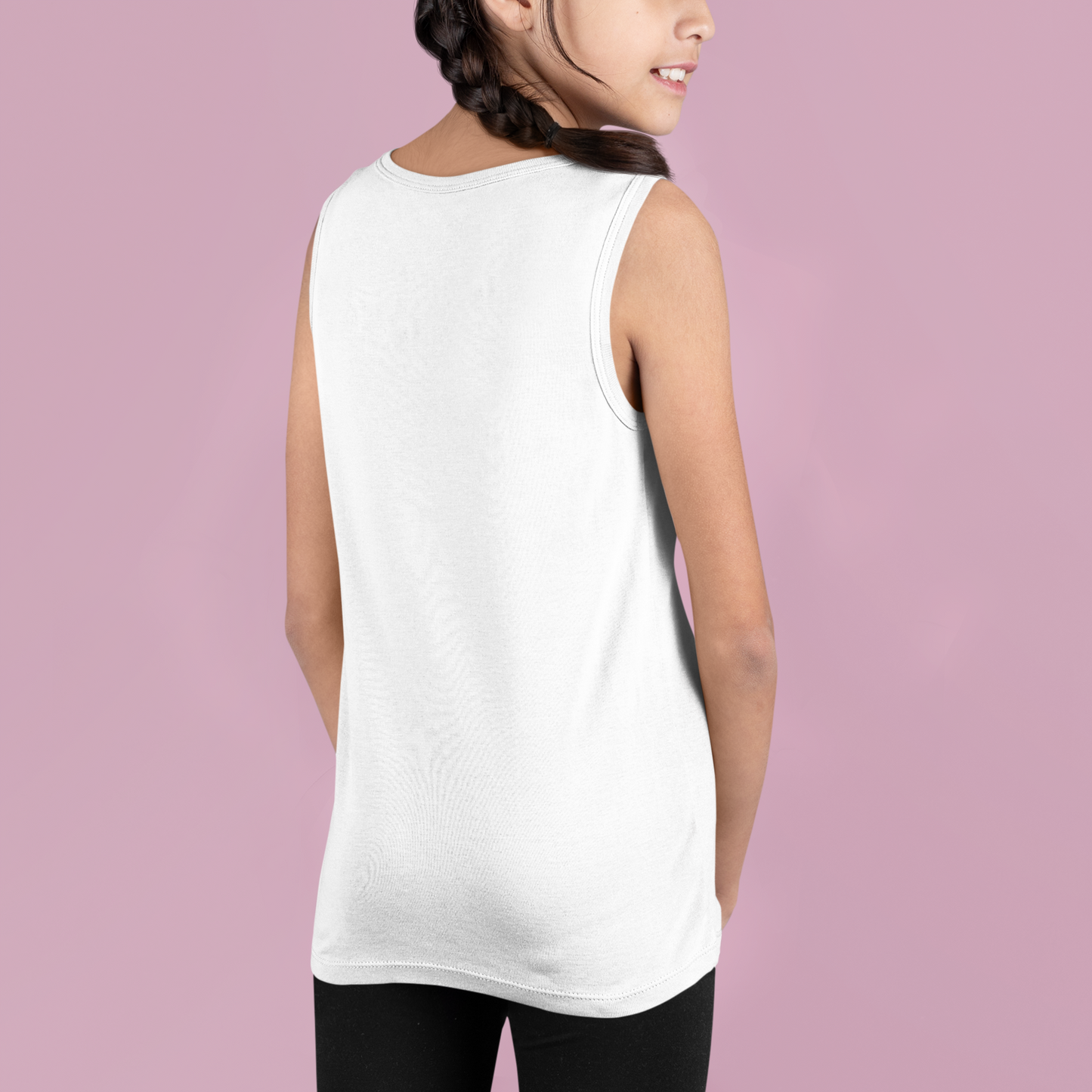 White Kids premium 160  Tank Top