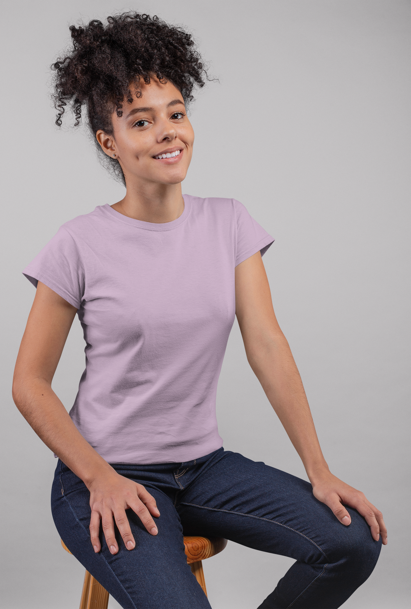 Lilac Premium 160 GSM Unisex Round Neck