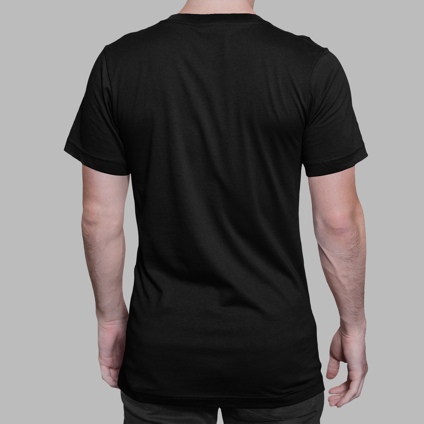 Black Premium 160 GSM Unisex Round Neck