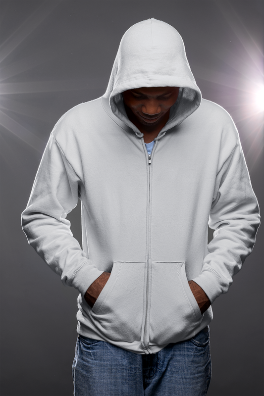 Grey HTR Snowsoft Unisex Zipper Hoodie