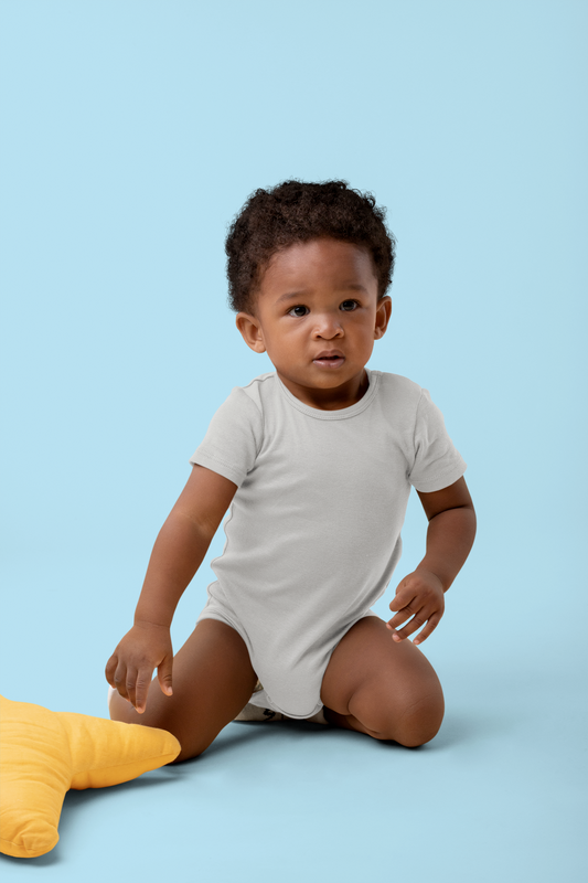 Grey HTR Kids Premium 160 Infant Romper