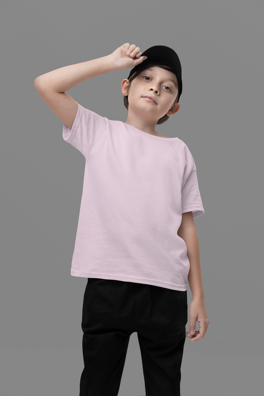 Soft Pink Kids Premium 160 Toddler Round Neck