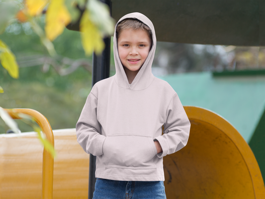 Soft Pink Kids premium Snowsoft Pullover Hoodie