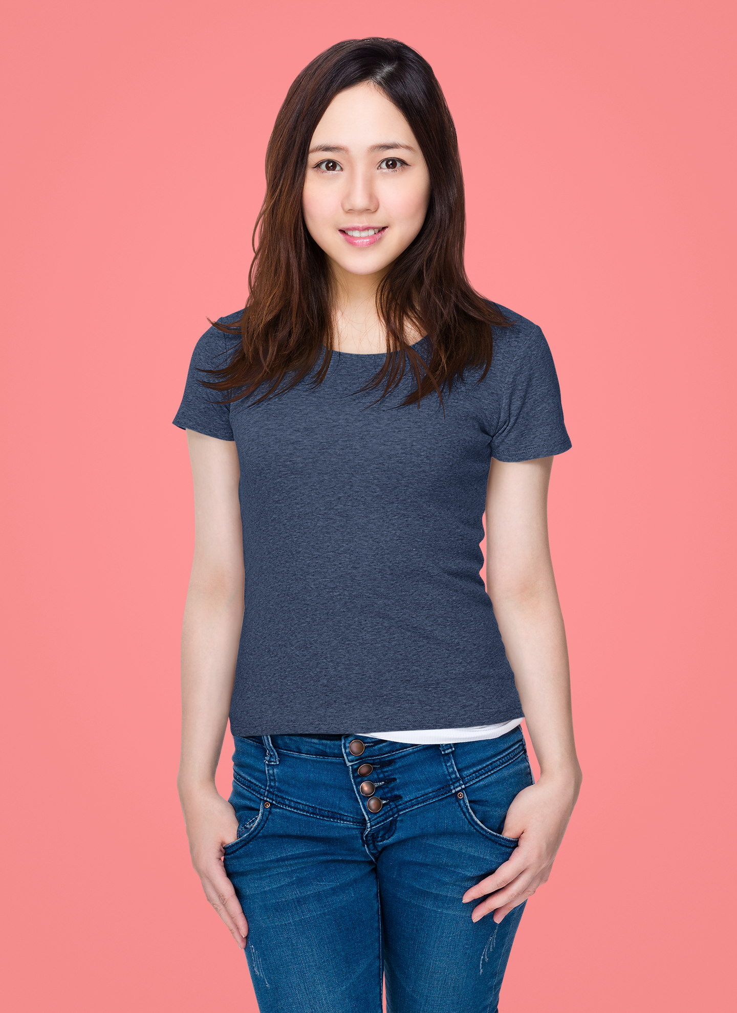 Dark Navy Blue Premium Venus 180 GSM Unisex Round Neck