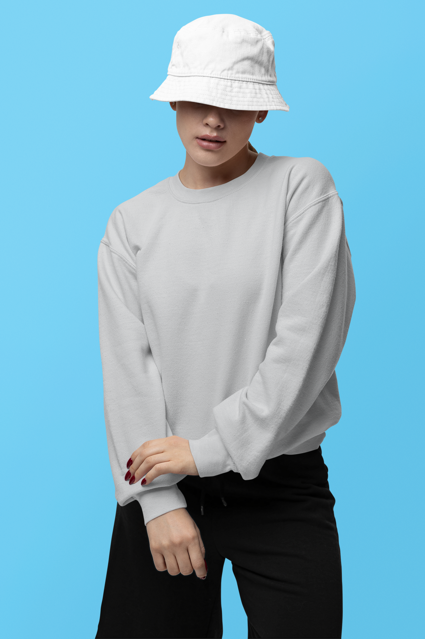 Grey HTR Snowsoft Unisex Sweatshirt