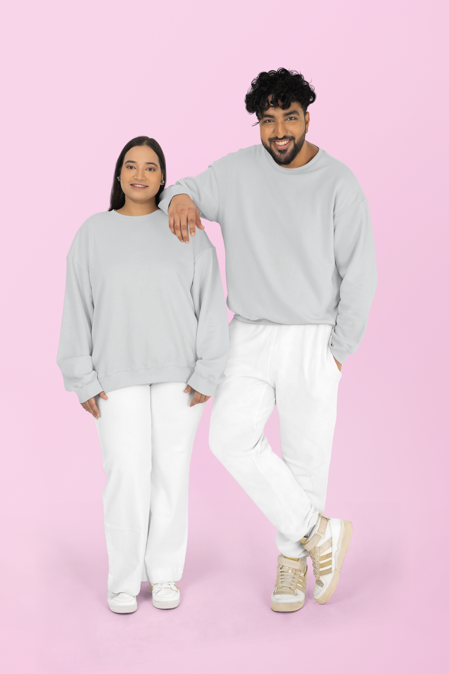 Grey HTR Snowsoft Unisex Sweatshirt