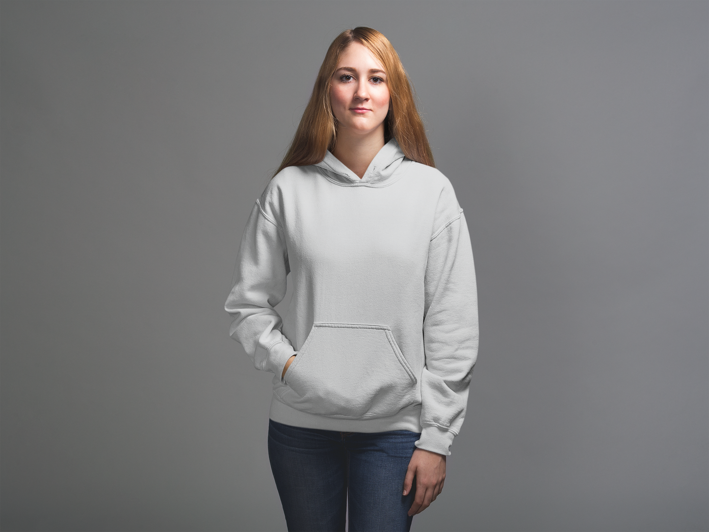 Grey HTR  Snowsoft Unisex Pullover Hoodie