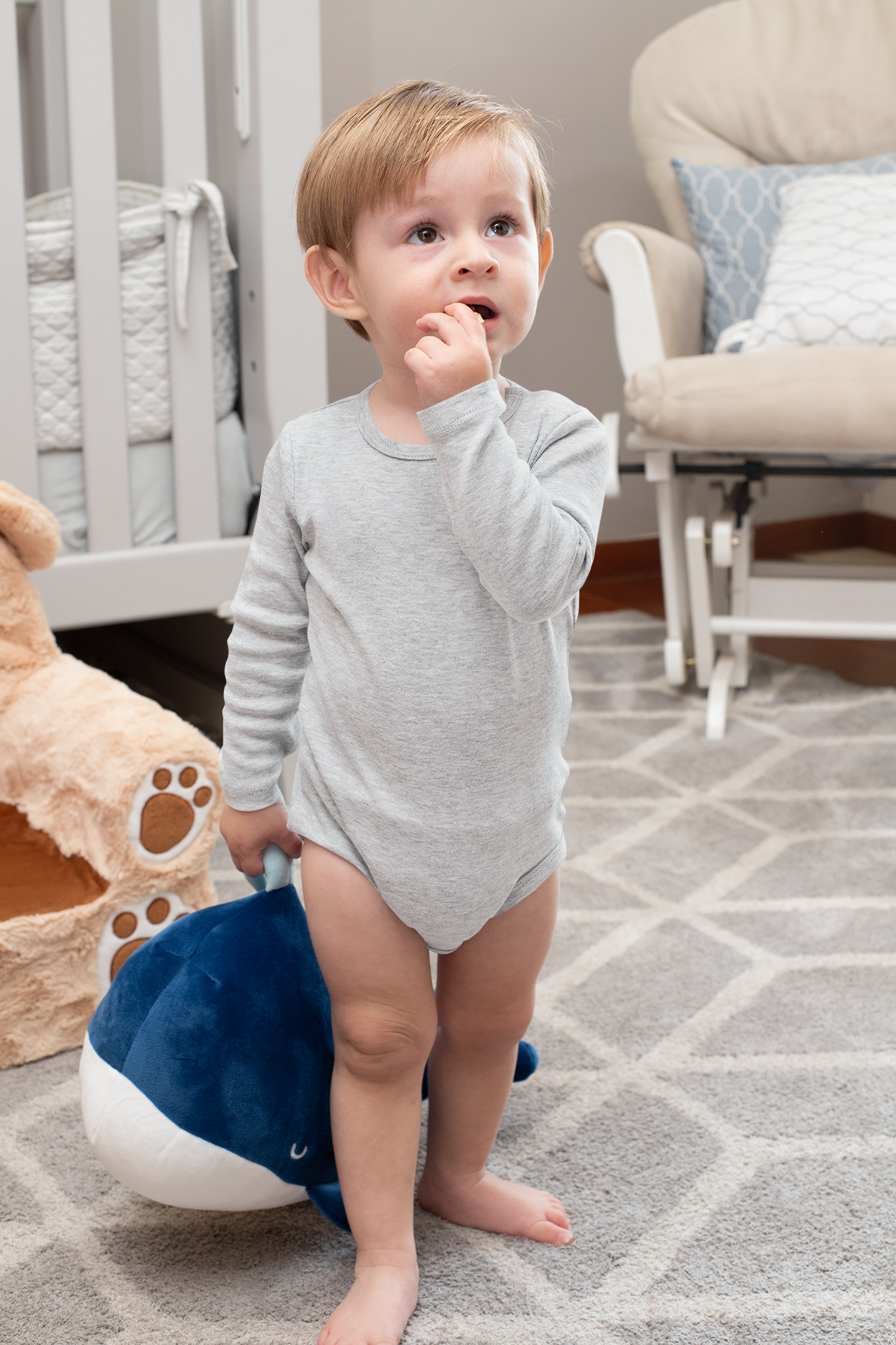 Grey HTR Kids Premium 160 Infant Romper