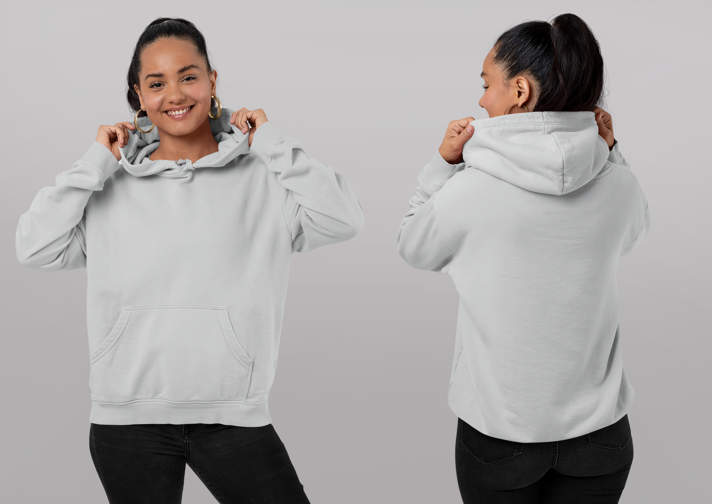 Grey HTR  Snowsoft Unisex Pullover Hoodie