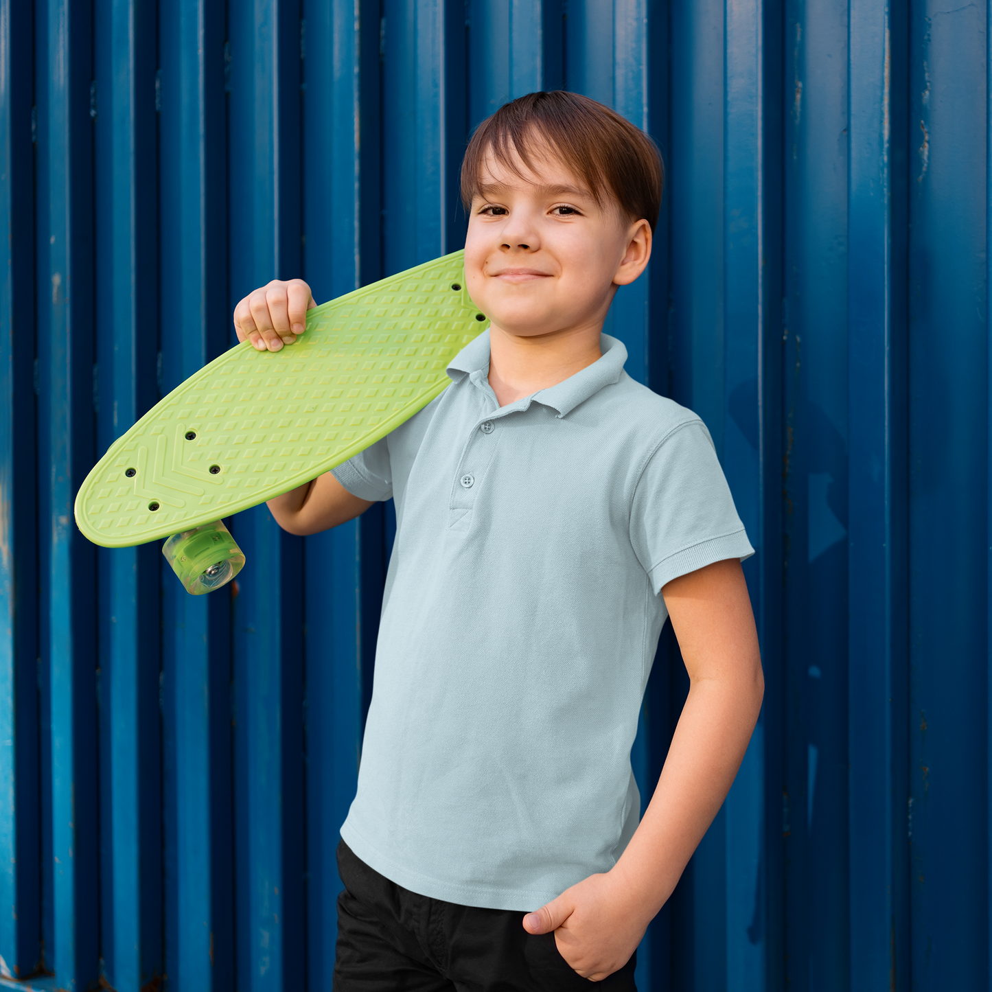 Ocean Blue Kids premium Toddler Polo