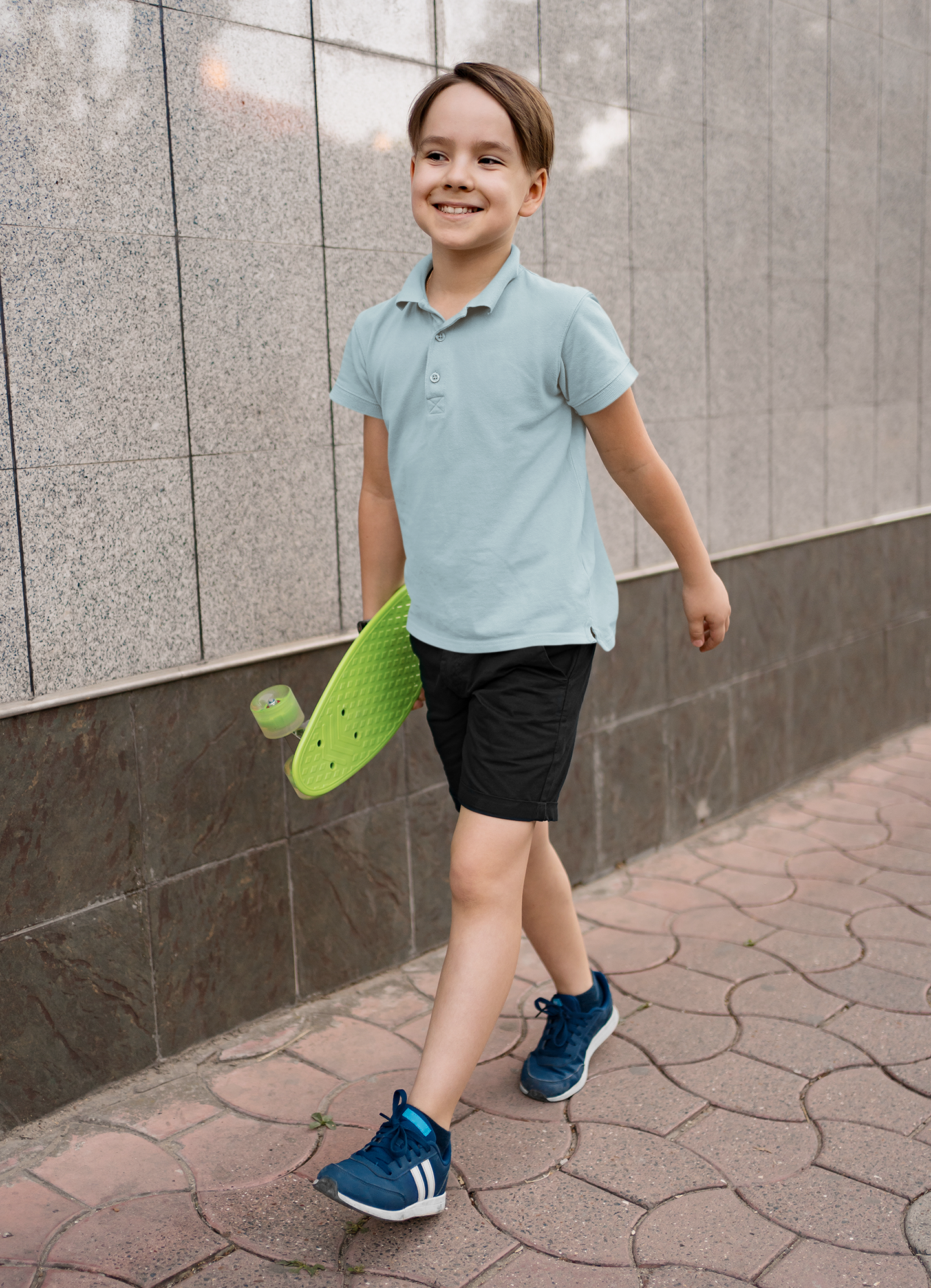 Ocean Blue Kids premium Toddler Polo