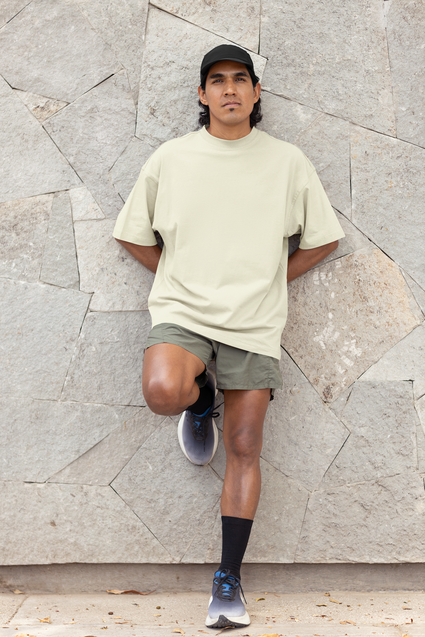 Off White Men 220 GSM Oversized