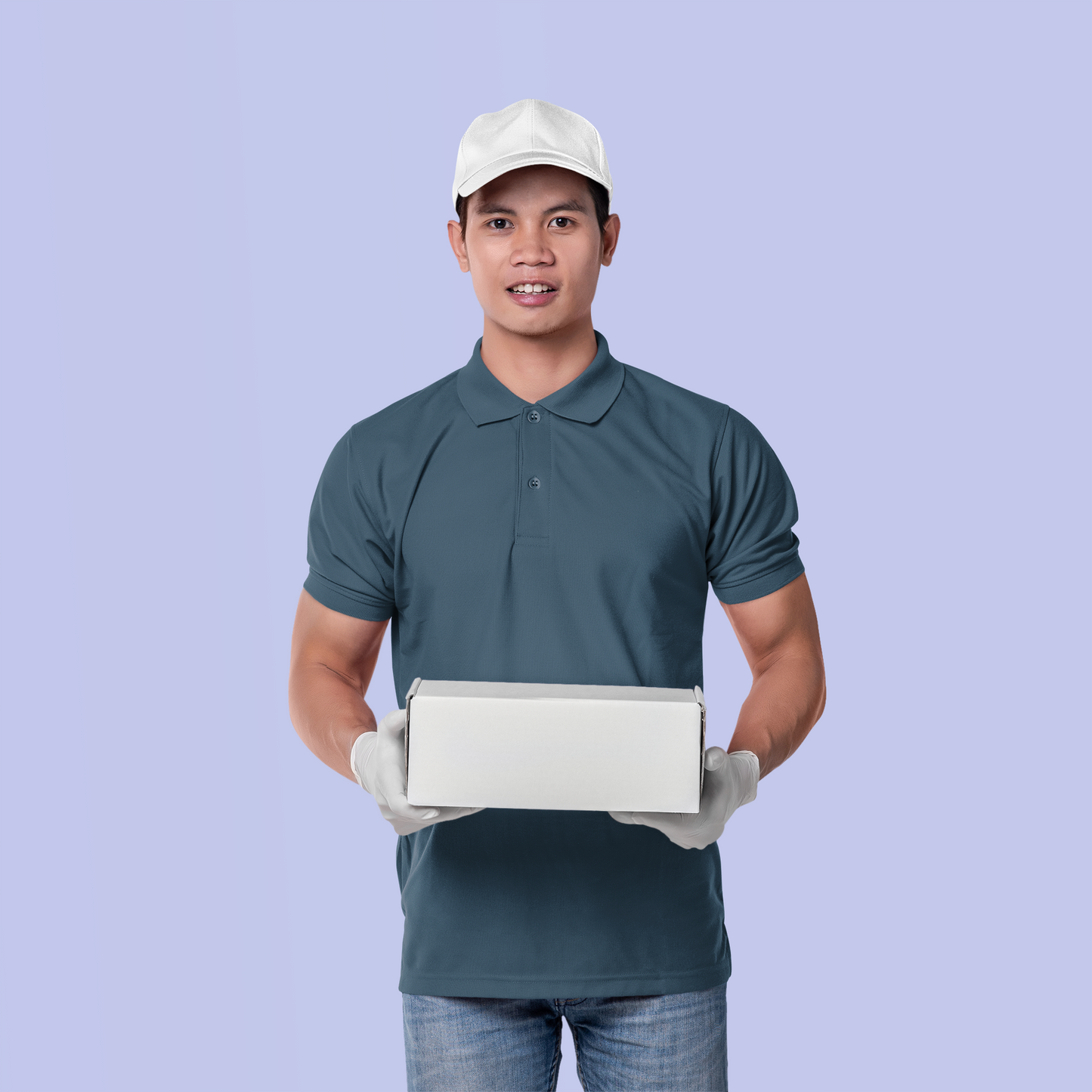Petrol Blue Smart Tech Unisex Polo