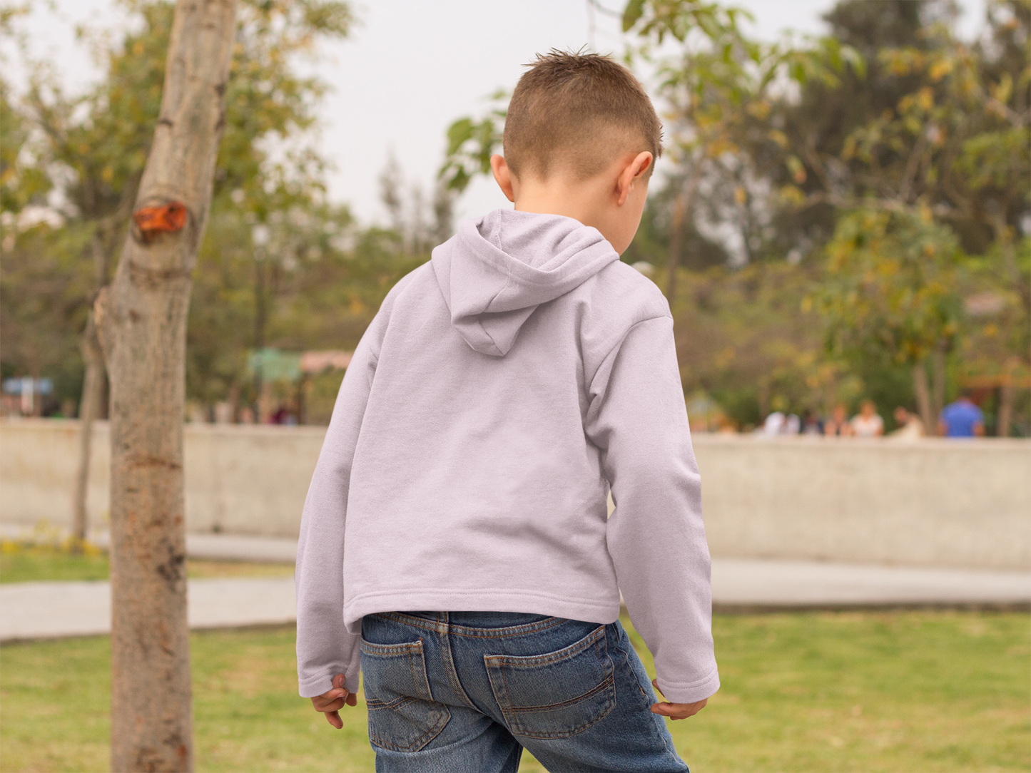Soft Pink Kids premium Snowsoft Pullover Hoodie