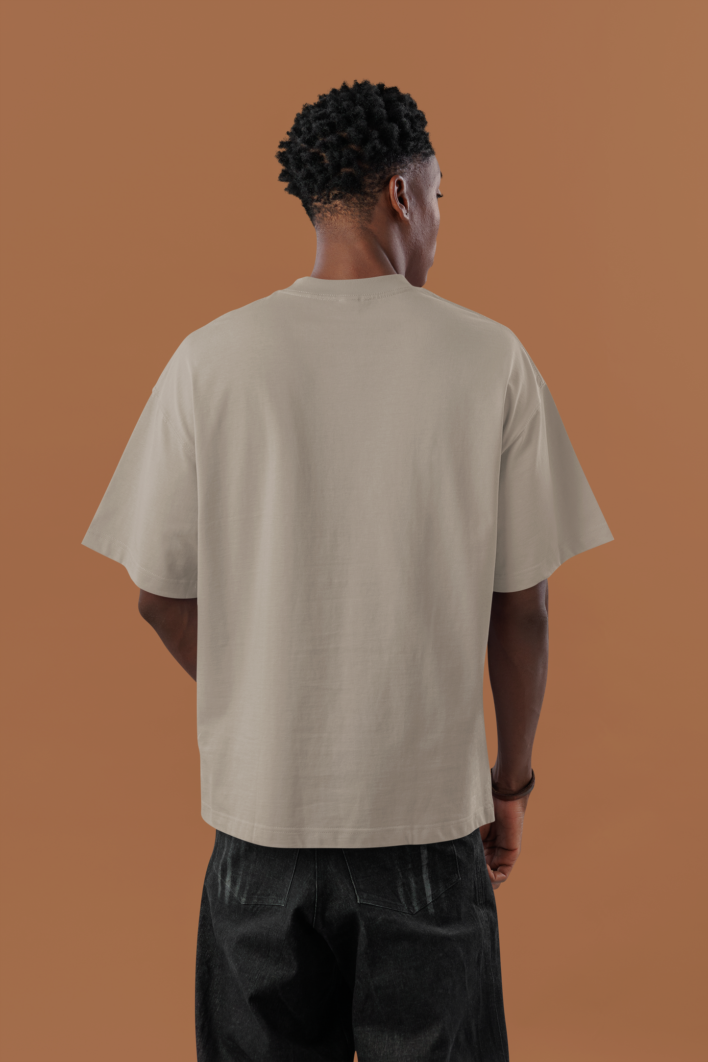 Taupe Men Premium 180 Oversized