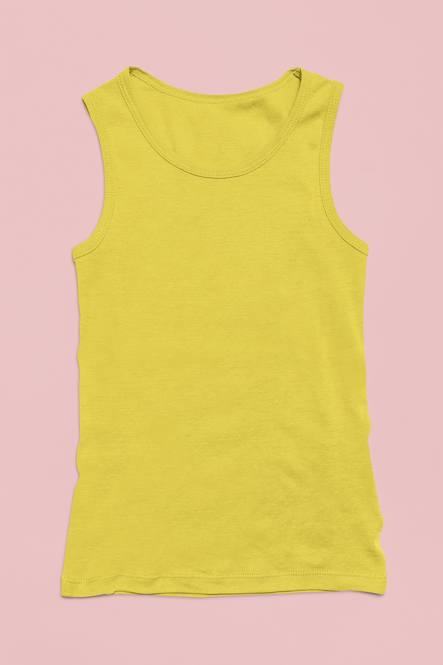 Yellow Kids premium 160  Tank Top