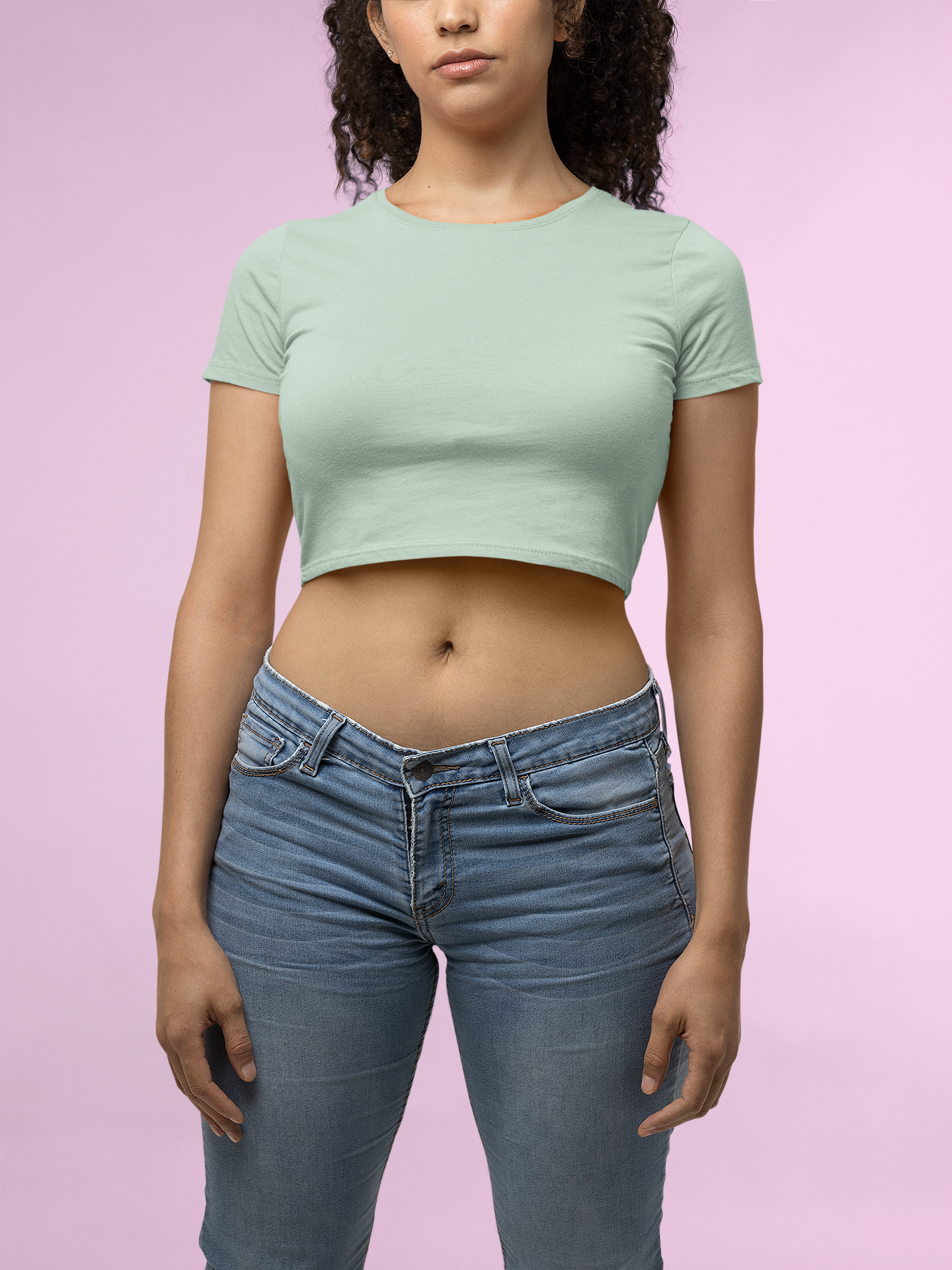 Mint Premium 160 Women Crop Top