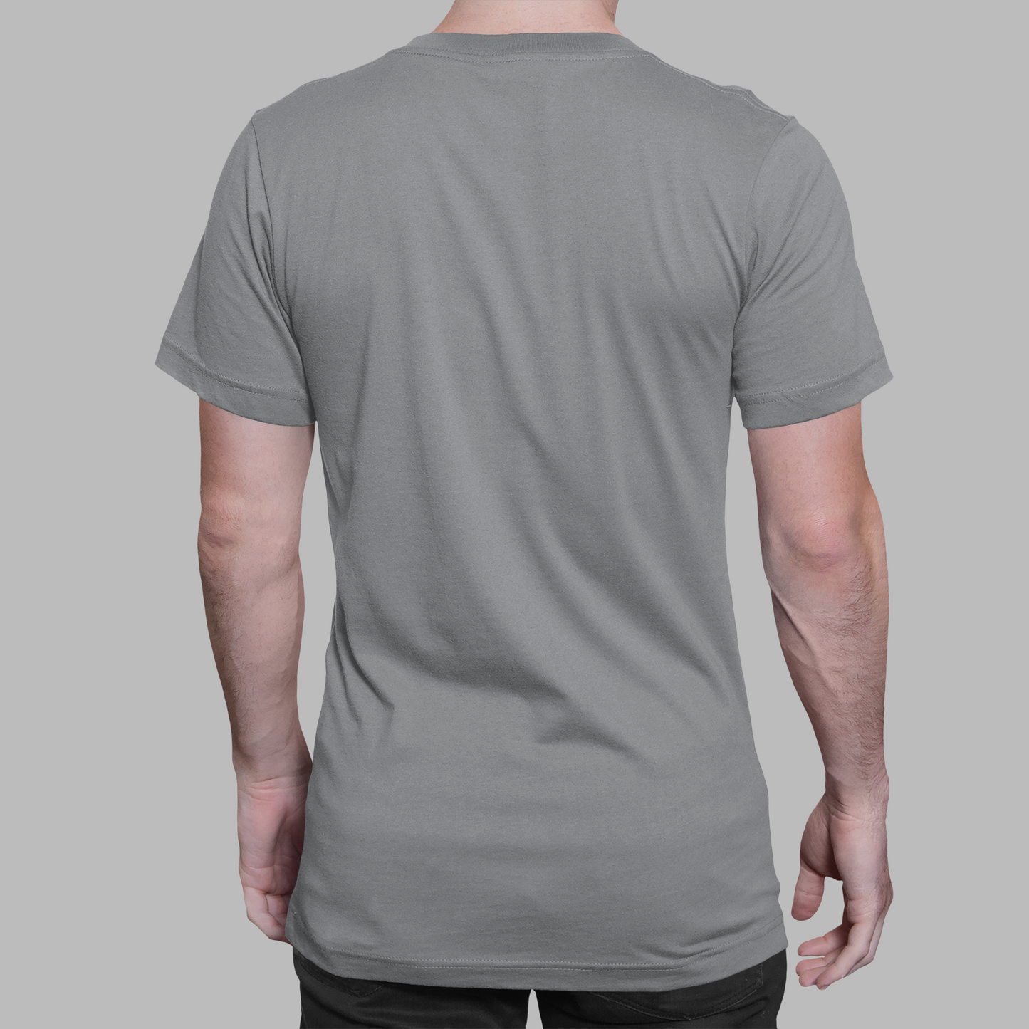Dark Grey HTR Premium 160 GSM Unisex Round Neck