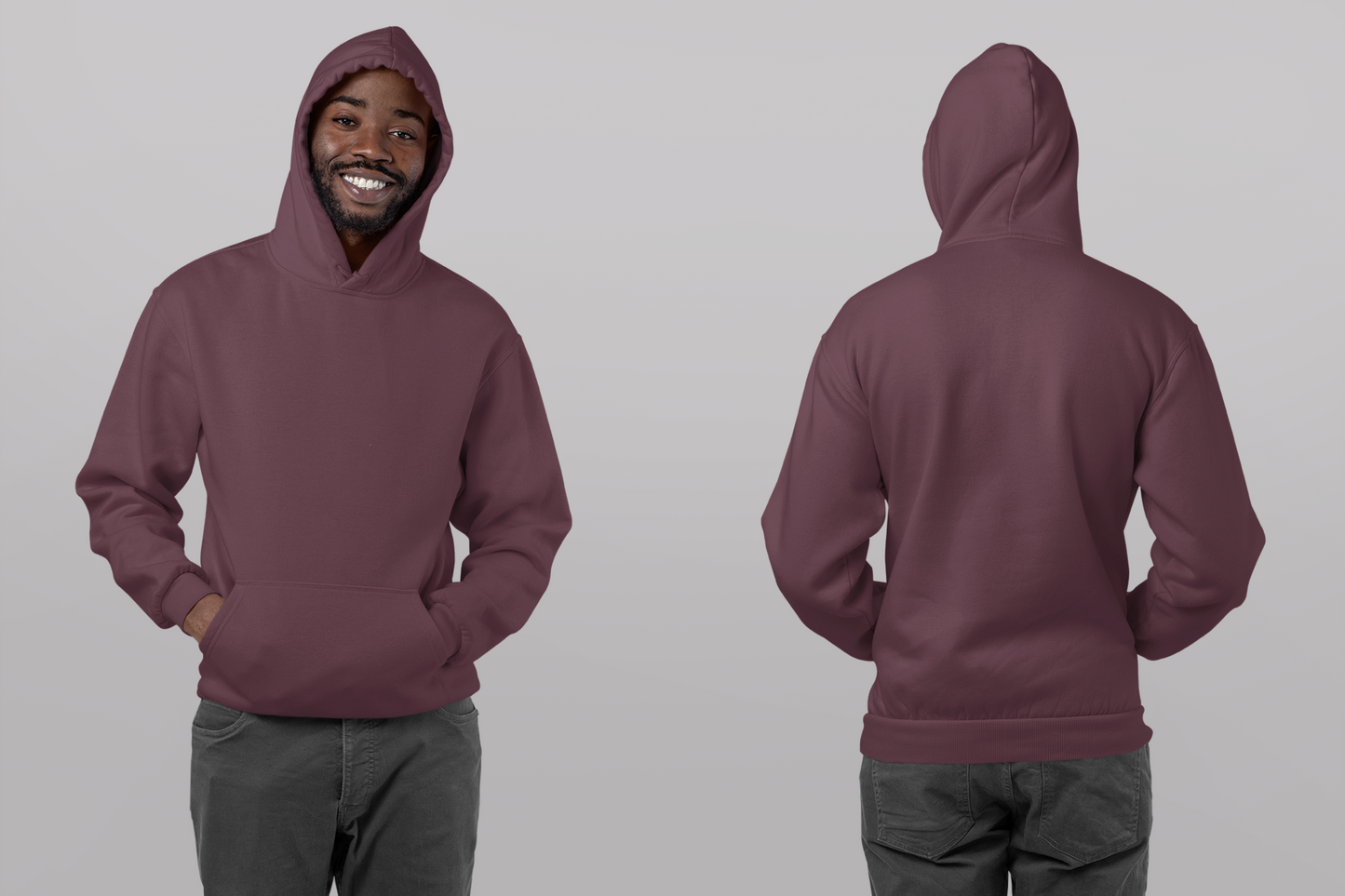 Maroon  Snowsoft Unisex Pullover Hoodie