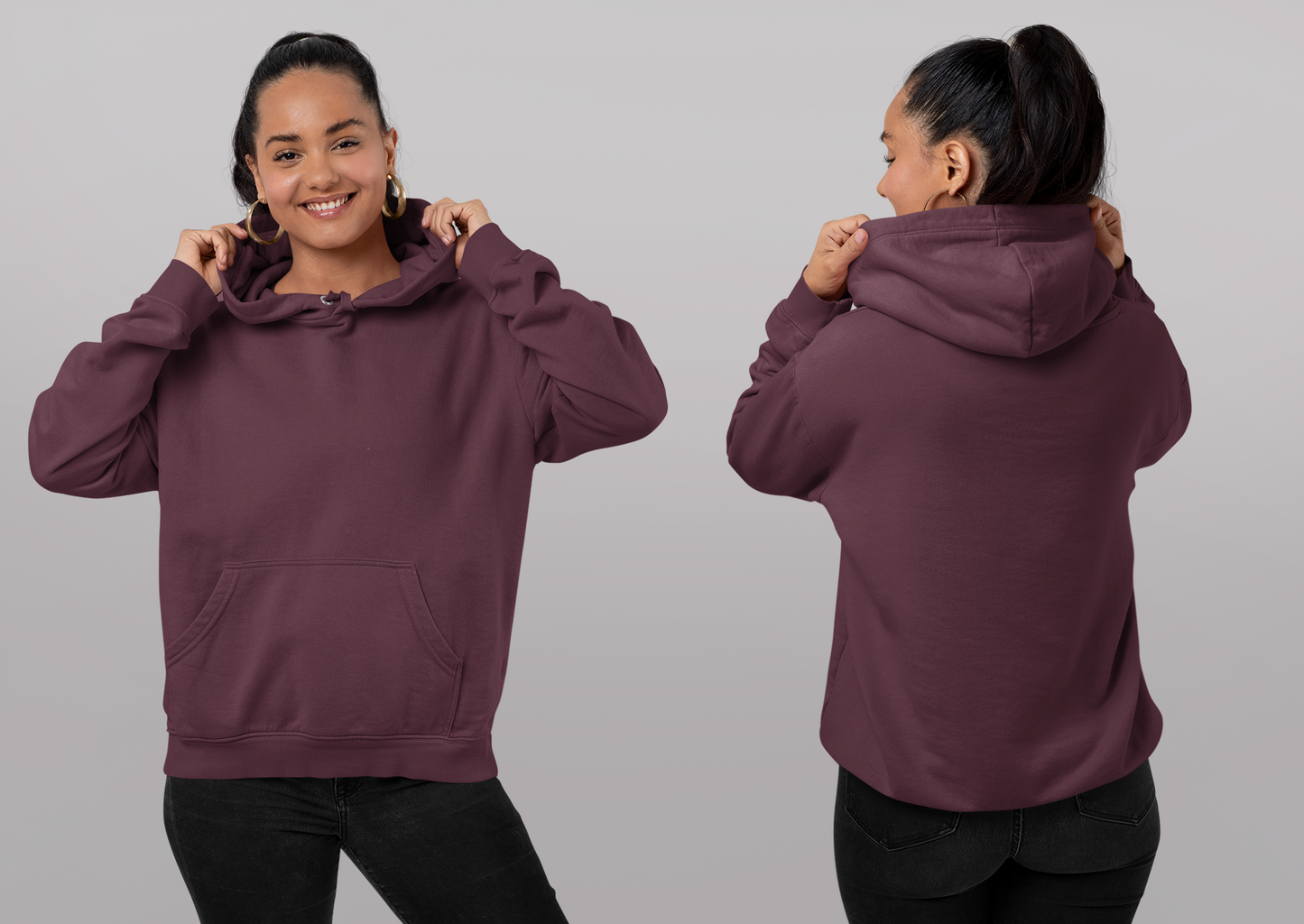 Maroon  Snowsoft Unisex Pullover Hoodie