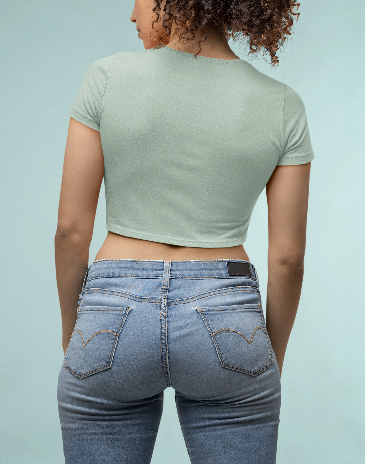 Mint Premium 160 Women Crop Top