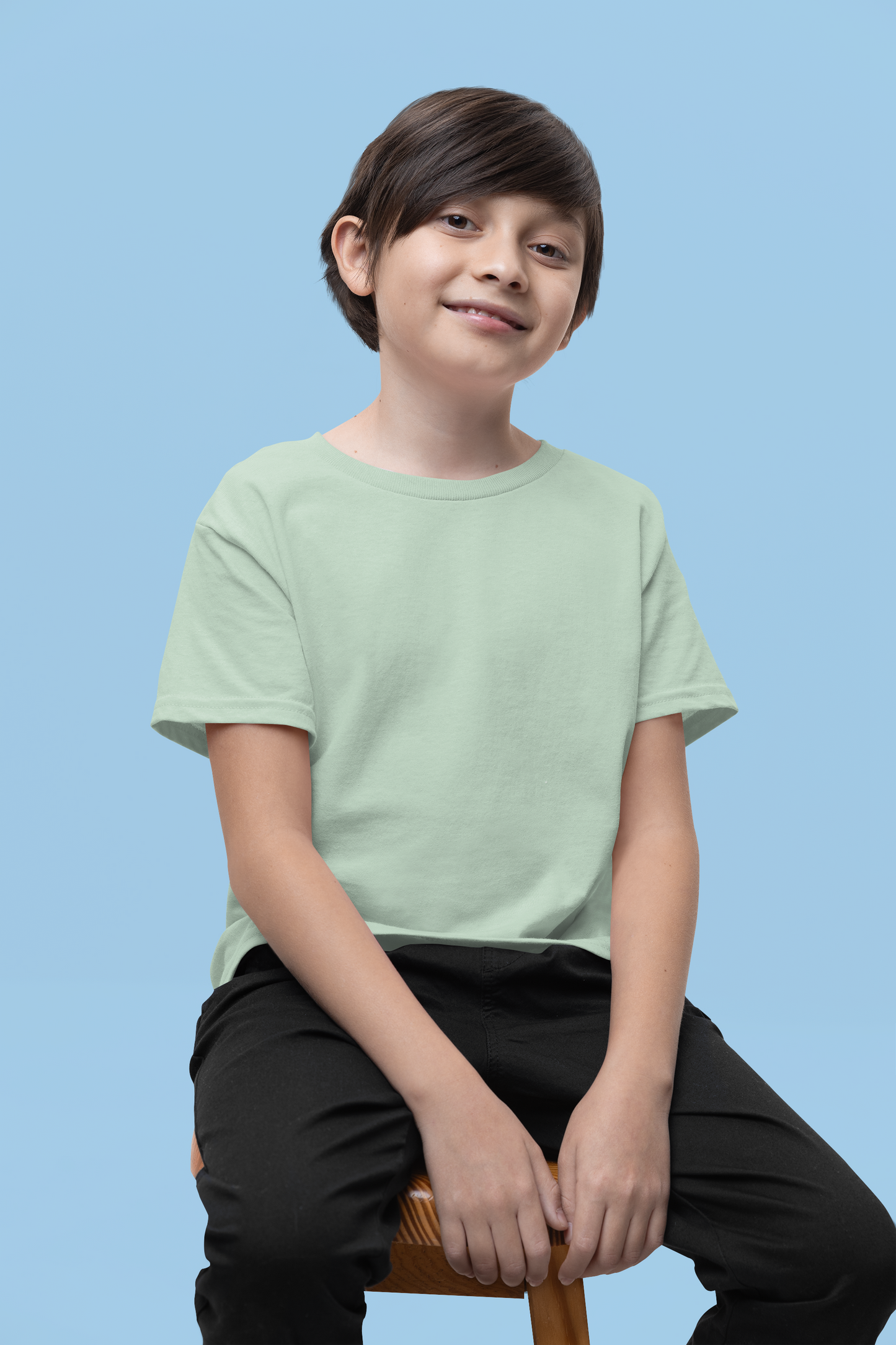 Mint Kids Premium 160 Round Neck