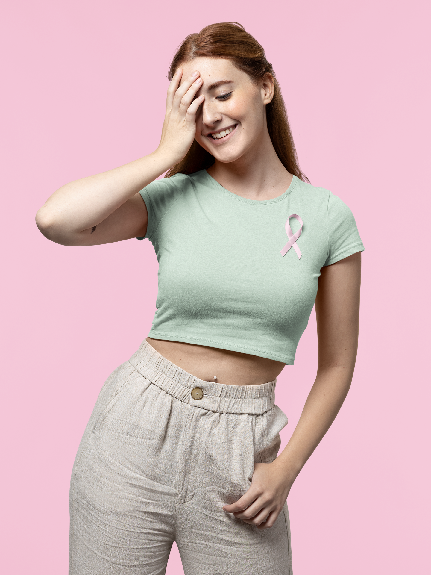 Mint Premium 160 Women Crop Top