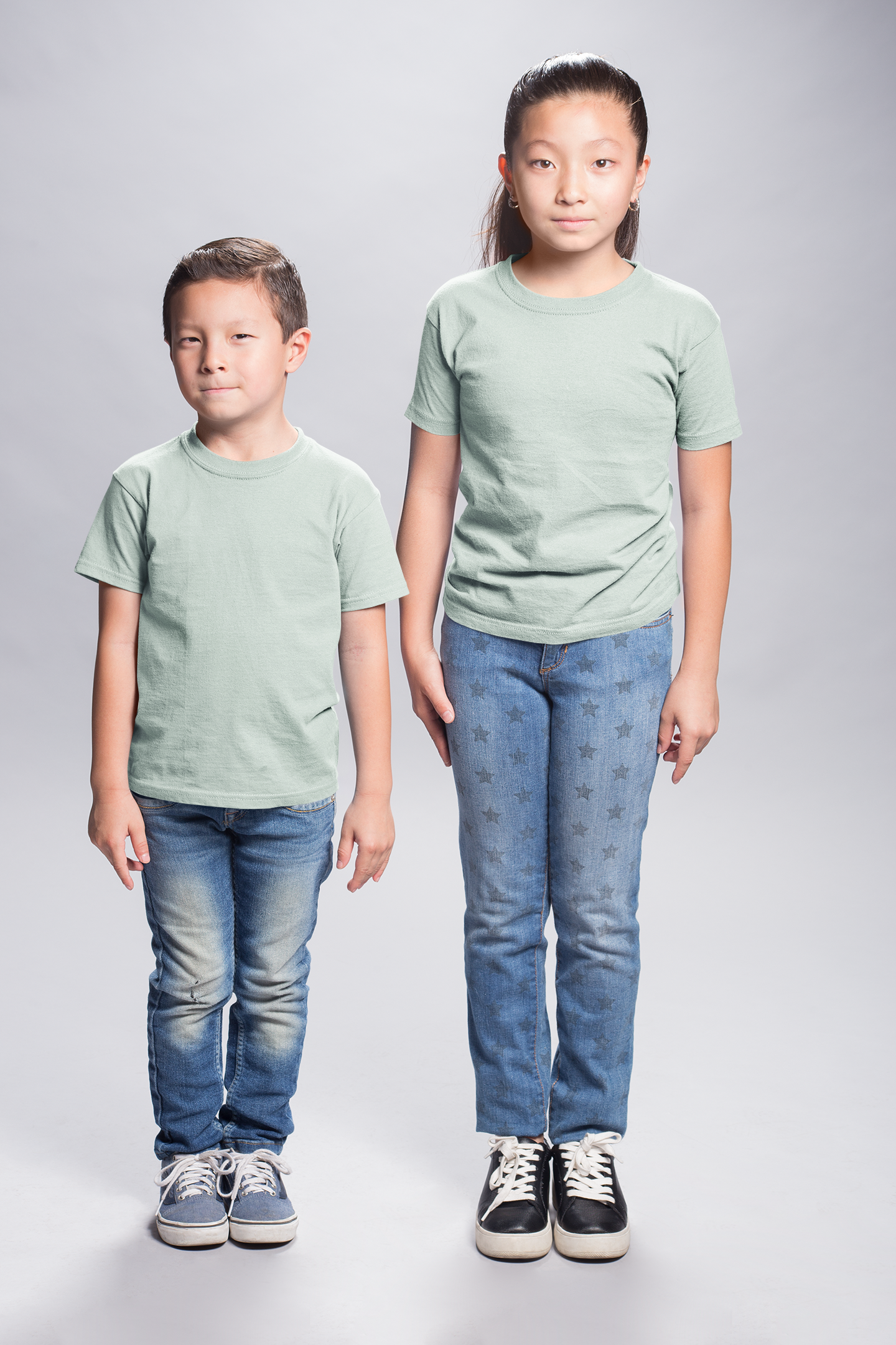 Mint Kids Premium 160 Round Neck