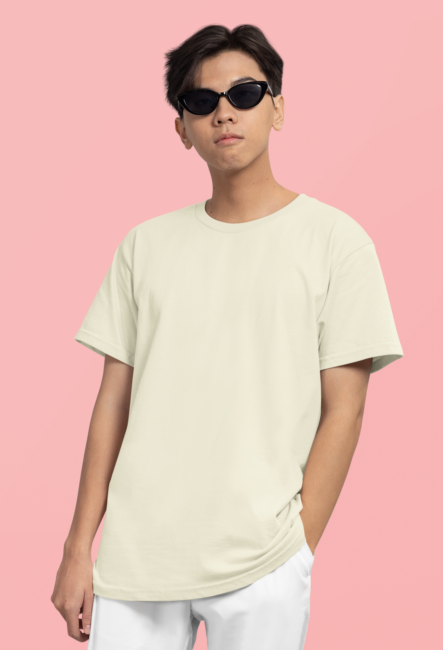 Off White Men 220 GSM Oversized