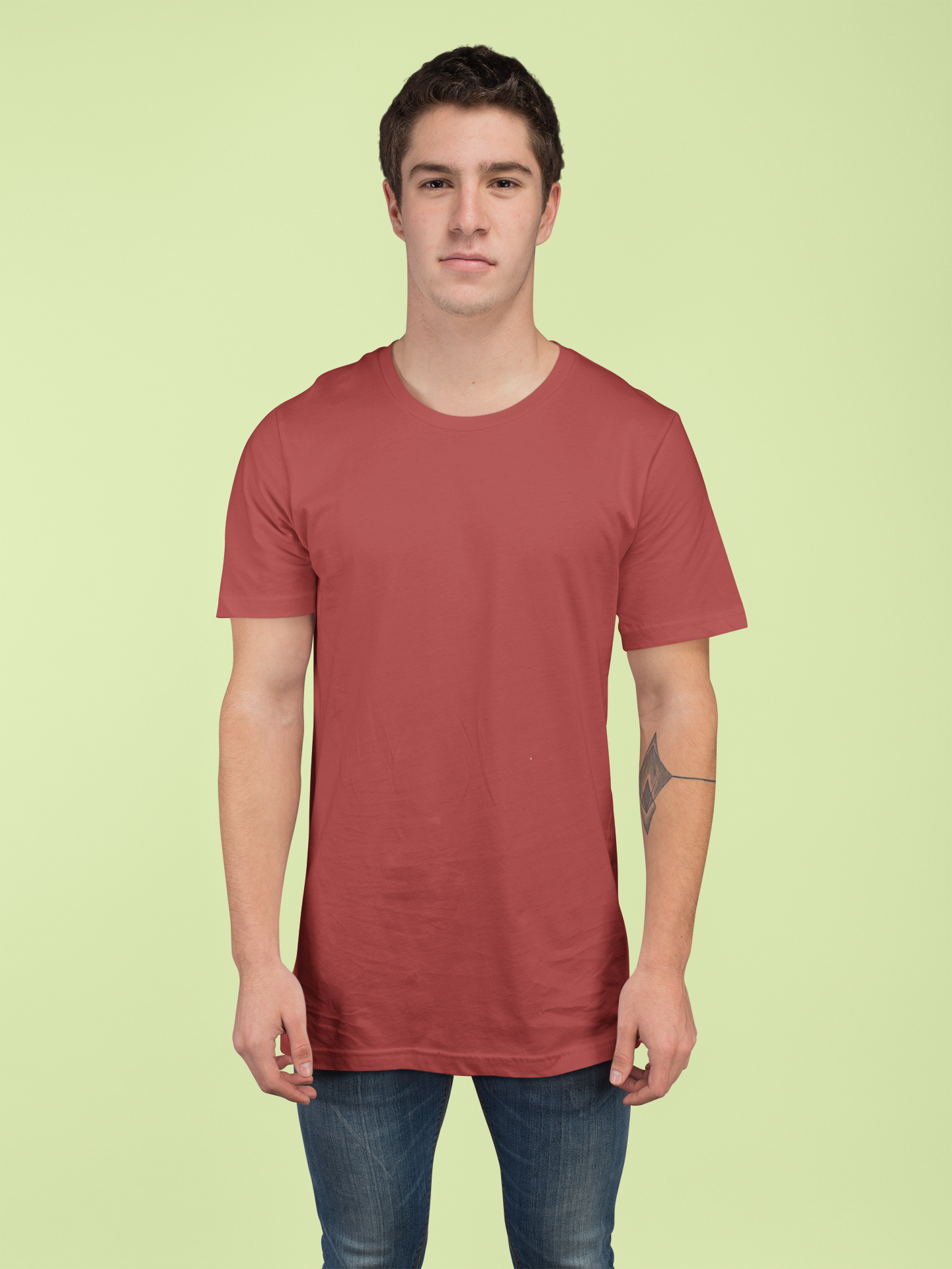 Red Premium Venus 180 GSM Unisex Round Neck