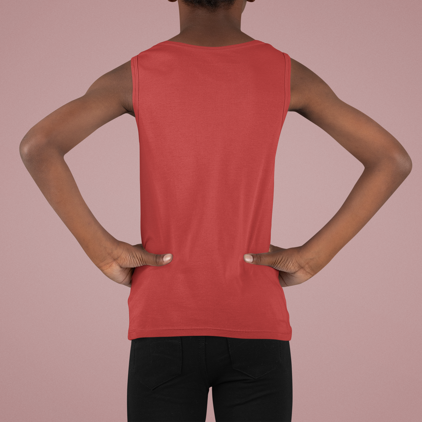 Red Kids premium 160  Tank Top