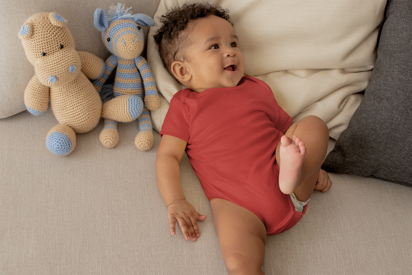 Red Kids Premium 160 Infant Romper