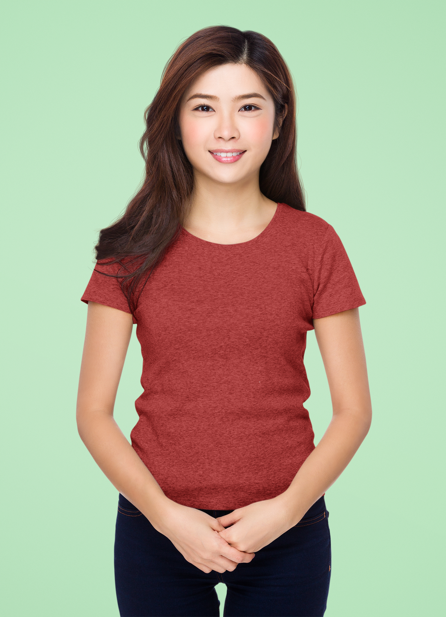 Red Premium Venus 180 GSM Unisex Round Neck
