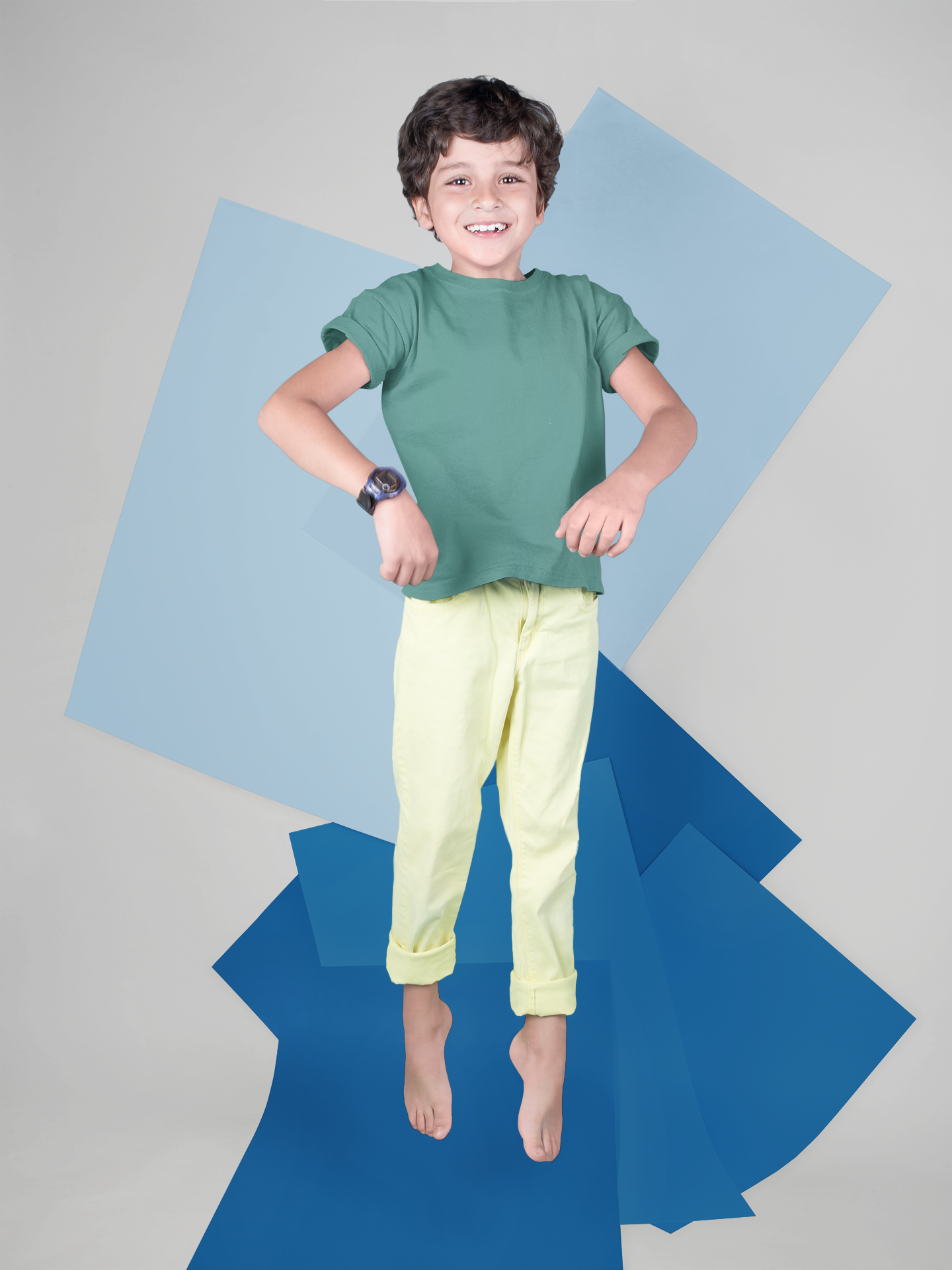 Teal Kids premium 160 Infant T-shirt