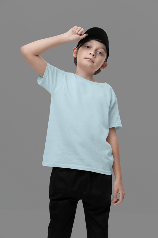 Sky Blue Kids Premium 160 Toddler Round Neck