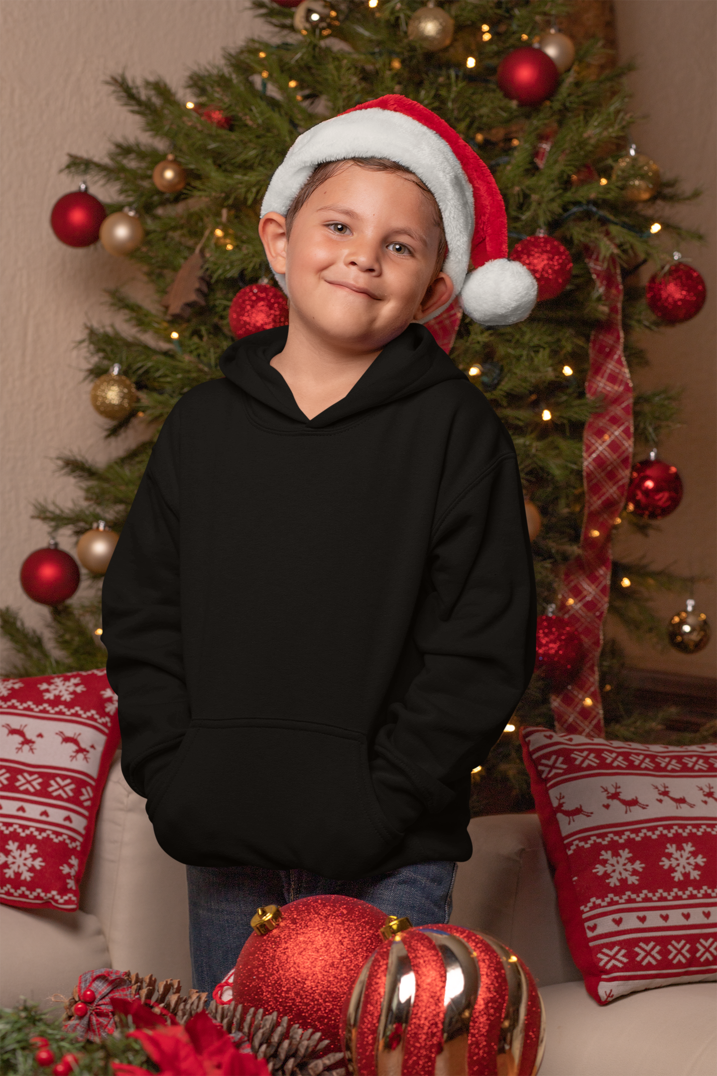 Black Kids premium Snowsoft Pullover Hoodie