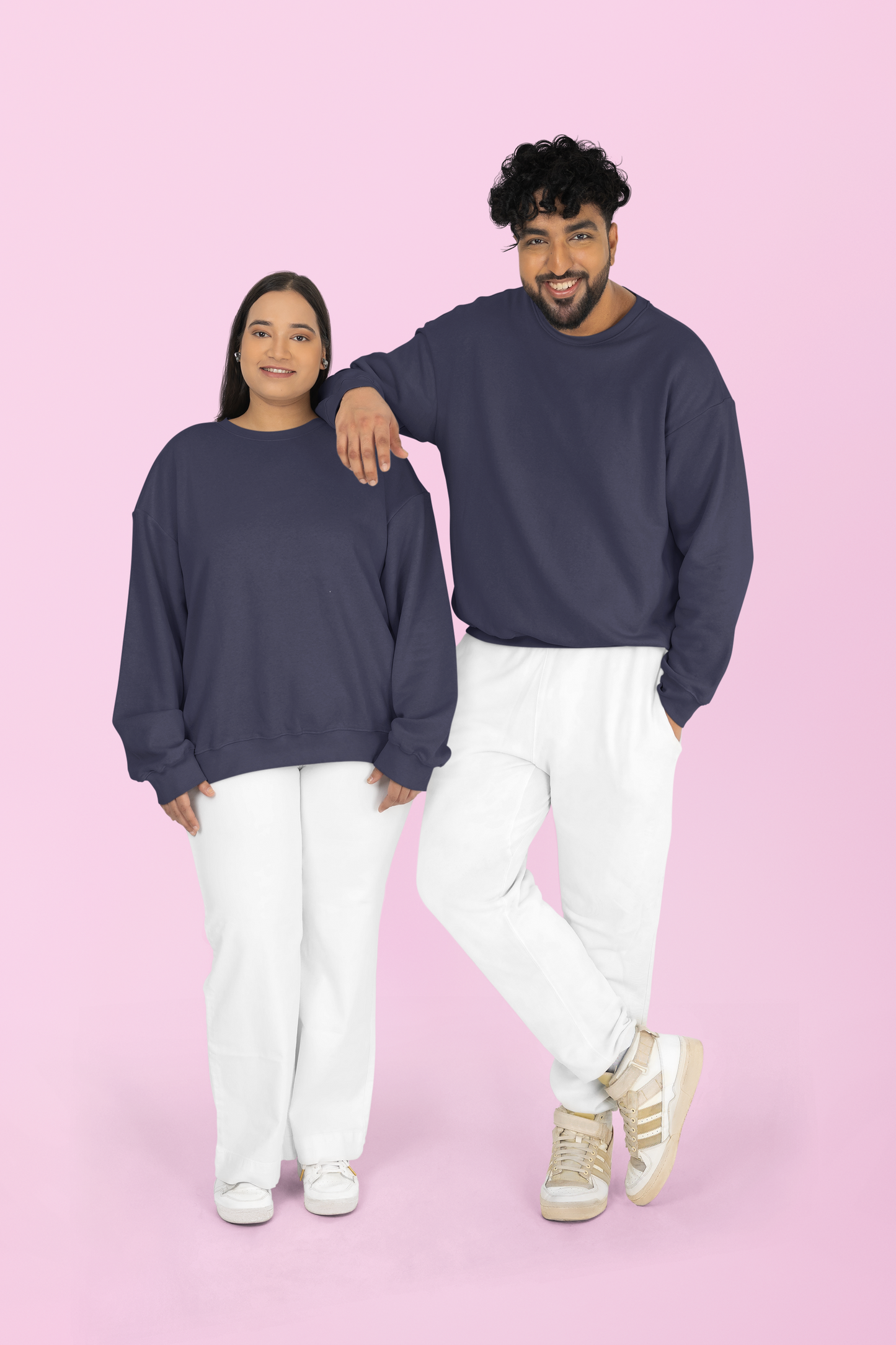 Navy Blue Snowsoft Unisex Sweatshirt