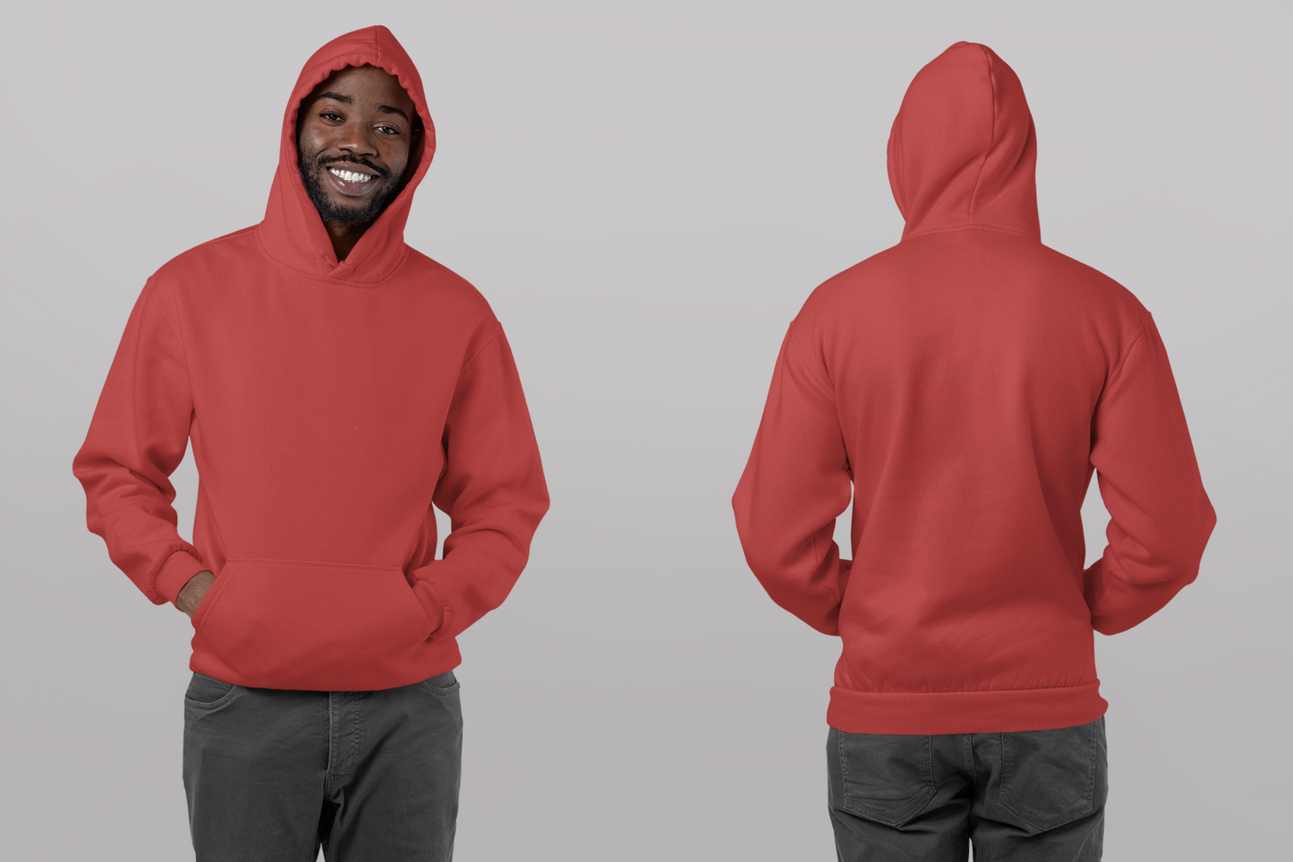 Red  Snowsoft Unisex Pullover Hoodie
